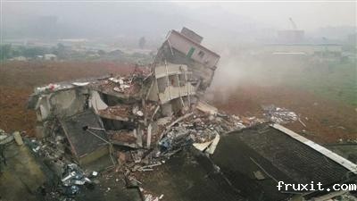 深圳滑坡现场 深圳滑坡现场