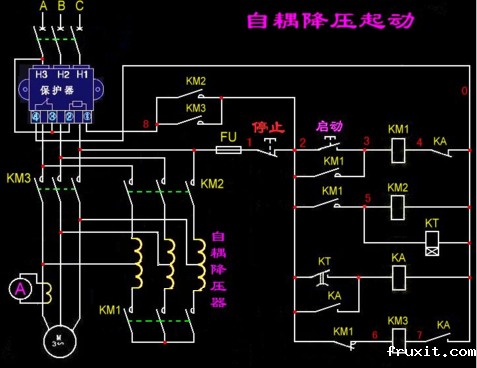 自耦变压器怎么接线,自耦变压器的接线原理图