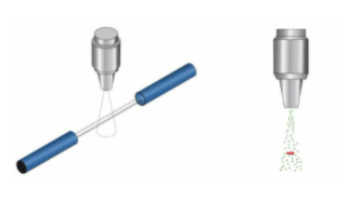 光学传感器喷射控制或喷射检验的工业应用说明
